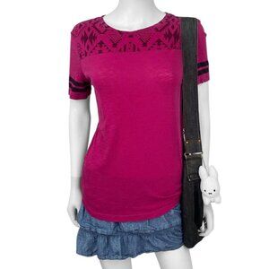 00s 2010s Victorias Secret PINK Tribal Tshirt Sz S
